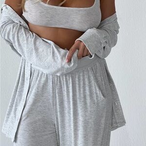 WeWoreWhat Modal Women's Wide Leg Lounge Pant